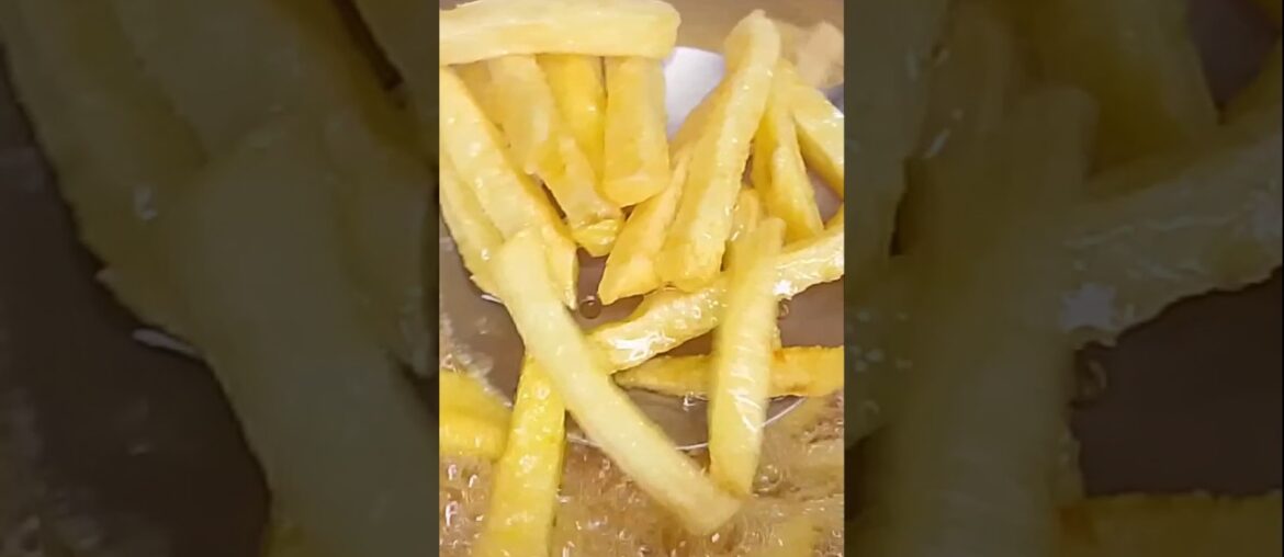 Crispy French Fries at Home 🍟 | Perfect Crunchy Fries Recipe #shorts