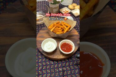Aise French Fries banaye to market wale bhi fail | #fries #frenchfries #recipe #food #foodie #shorts