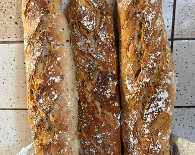 Baguettes 4 graines,