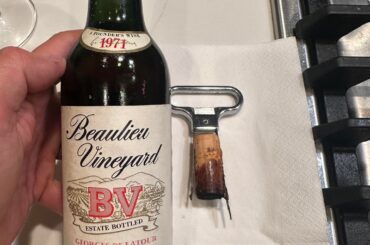 1971 Beaulieu Vineyard Private Reserve (375mL)