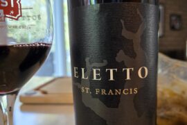 St Francis 2018 Eletto old vine zinfandel, Sonoma County