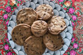 Cookies Dulcey et chocolat noir