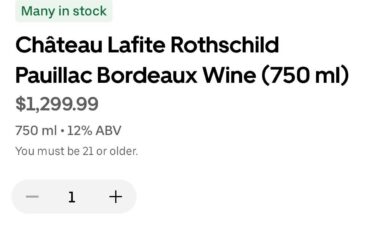 Do you think uber eats would actually deliver this if I ordered it?