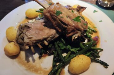 Goat, at a local greek restaurant