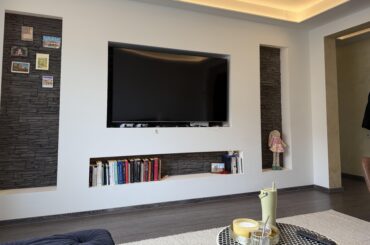 How to redo this wall (on a budget)?