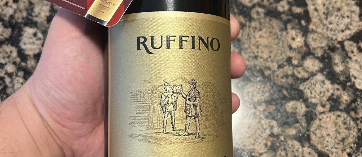 Ruffino Riserva Ducale Oro - A quarter of all Gran Selezione Chianti Classico is this bottle. Is it a good representation of top level Chianti?