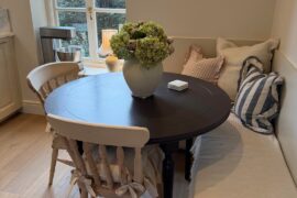 What colour should I paint these unfinished wooden chairs?