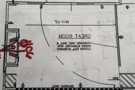 How would you place tables/chairs/couches in this great room?