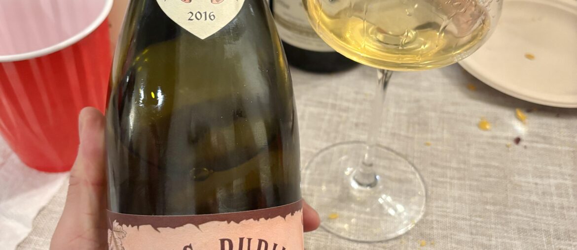 2016 Overnoy Arbois Pupillin Chardonnay