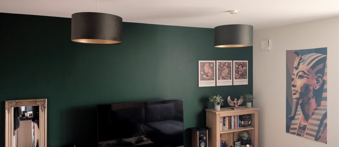 My living room space