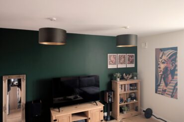 My living room space