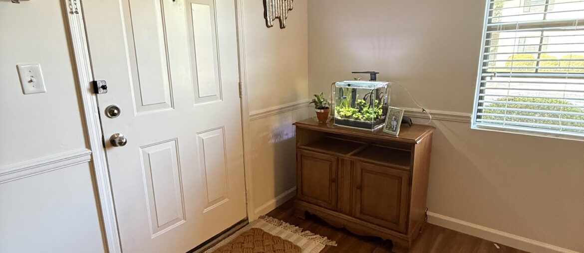 Does this table look weird in this spot?