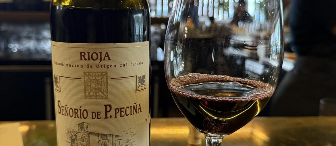 Affordable Rioja with age.