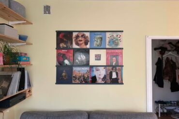 Turned my vinyl record collection into wall art!