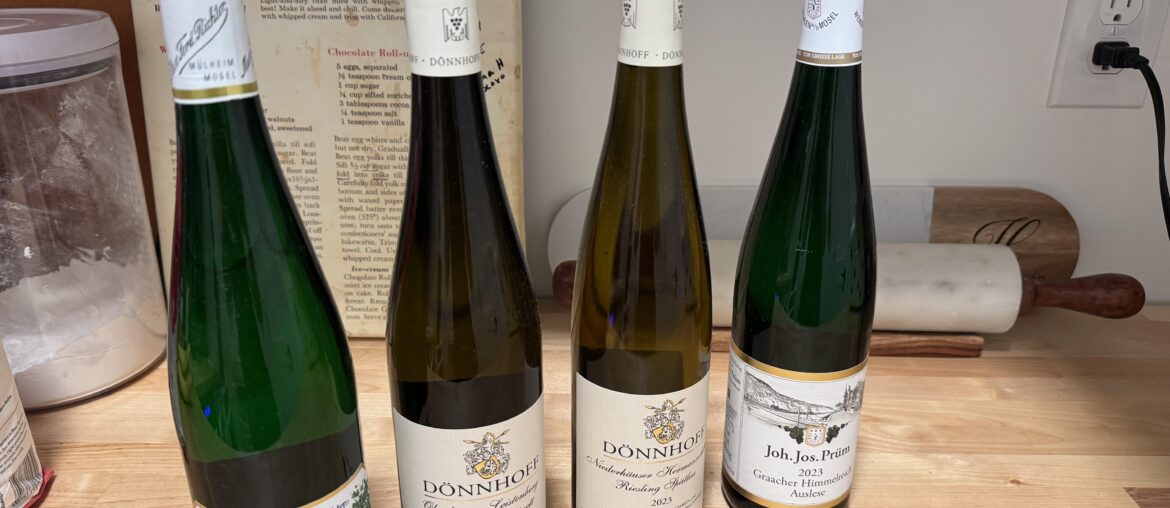 First Riesling Pickup