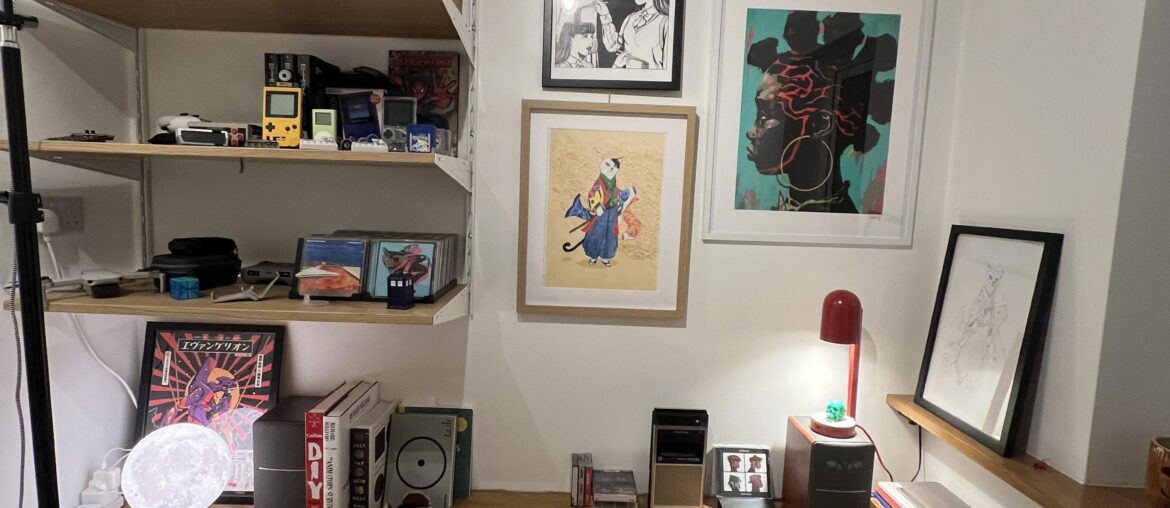 Office cabinet and gallery wall (Work in progress)