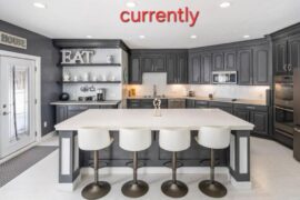 Color recommendations for kitchen island.