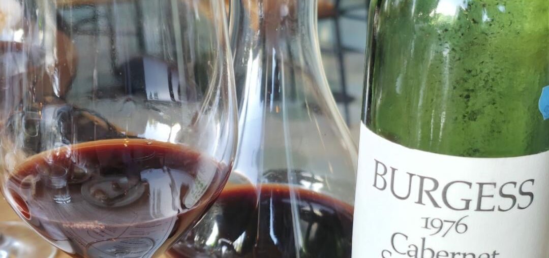 1976 Burgess Cabernet Sauvignon Vintage Selection 1976 Burgess Cabernet Sauvignon Vintage Selection