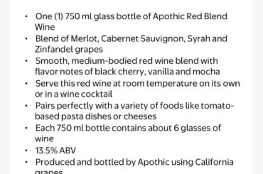 Which Apothic should I get?