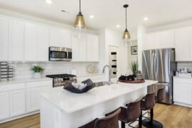 how to make a builder grade home cozy and vintage looking?