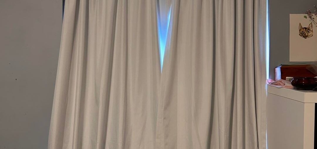 My new window area. Thank you for the help, especially to whomever mentioned privacy static cling