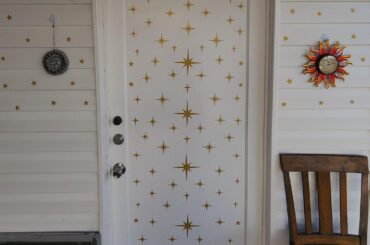 I made my front door whimsical