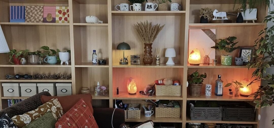 Tried to declutter the shelves (only done the upper half), any advice?