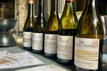 Frédéric Berne - Beaujolais tasting