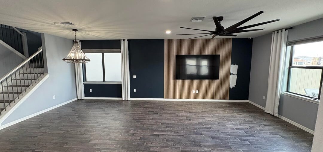 Which color would look best in this living room?