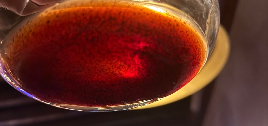 The end of the ‘97 mondavi reserve cab has some serious substance