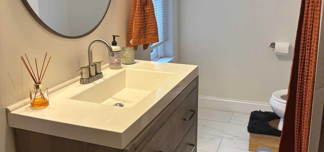 Planning a mild renovation of this bathroom but I'm having a hard time with this vanity