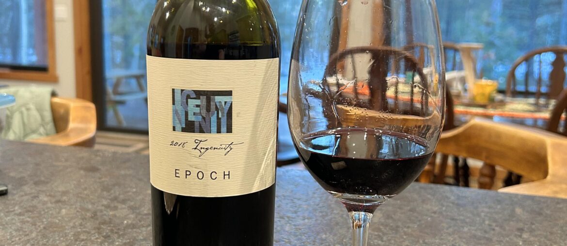 Epoch Estate Wines, Ingenuity 2018