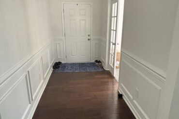 Runner ideas for entry way. Would 1 or 2 runners work better here? Thanks!