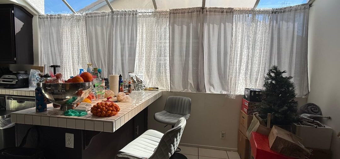 Window treatment for too many windows