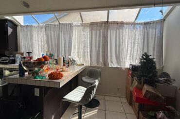 Window treatment for too many windows