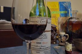 The tasting. 1993 Bandol.