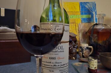 The tasting. 1993 Bandol.