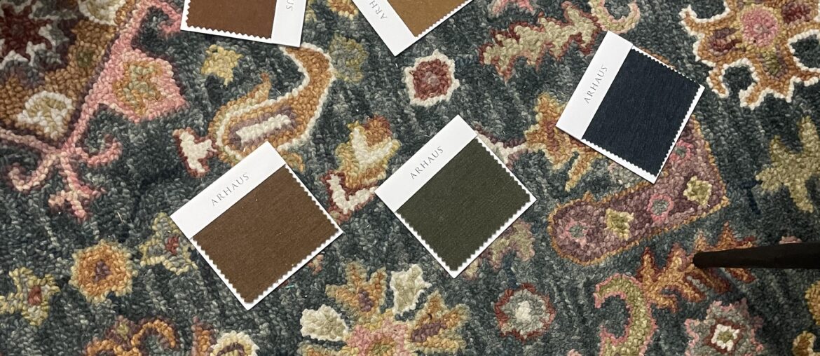 New couch and chairs