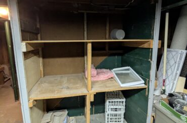 Creepy basement storage to wine cellar?