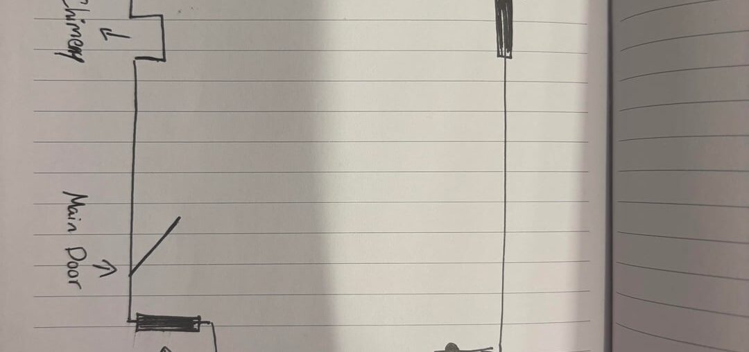 Super awkward bedroom layout… help!