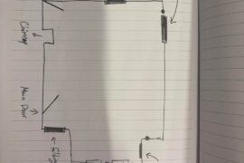 Super awkward bedroom layout… help!