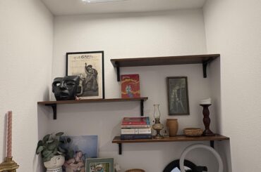 Help! I hate my shelves. What do I do to make them look better