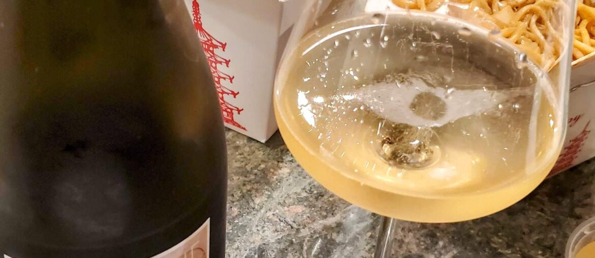 Fried chicken walked so crab rangoon could run. Laherte Blanc de Blancs with deep fried cream cheese