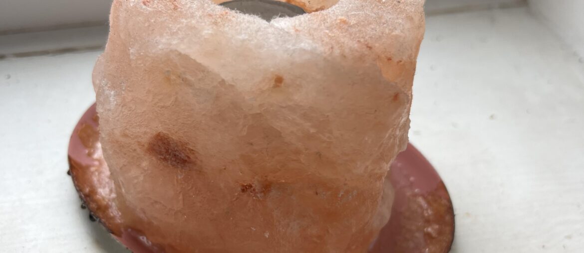 Where to put a salt lamp without ruining your stuff?