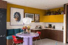 Does a half tiled wall like this work?