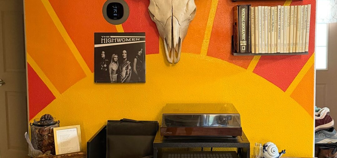 Decided this wall needed needed some color