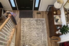 Struggling with entryway rug sizes/layout
