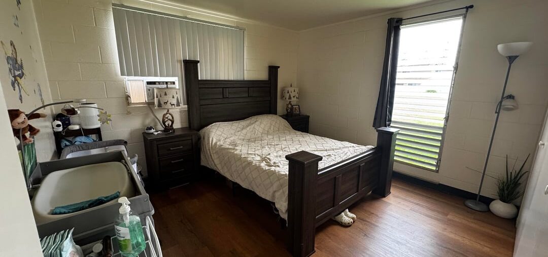 Just had a baby two months ago feeling overwhelmed with our bedroom. How can we make this feel more welcoming and less cluttered