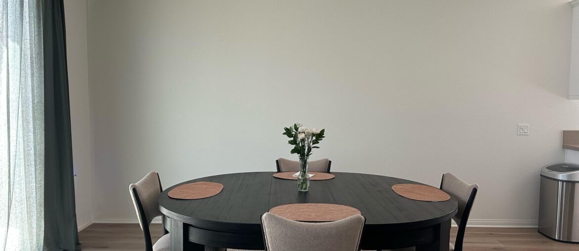 Need advice on large wall in dining area Need advice on large wall in dining area