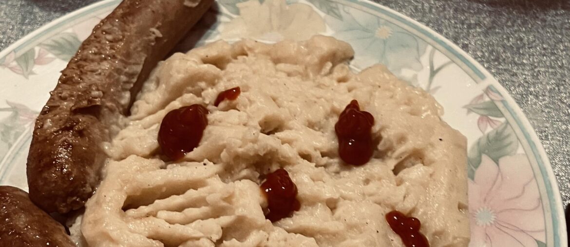 Saucisses purée de fin de mois 👍